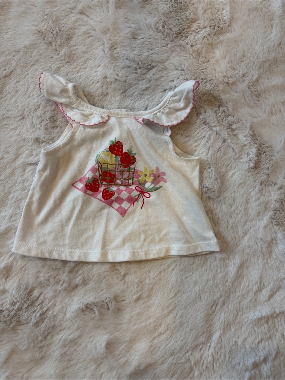 Kids Fruit Print Shorts